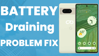 Google Pixel 7a Battery Drain